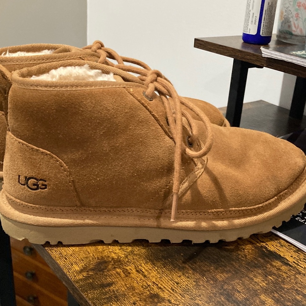 Neumel UGG Tan Suede Ankle Boots